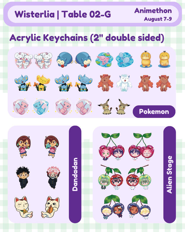 Acrylic Keychains