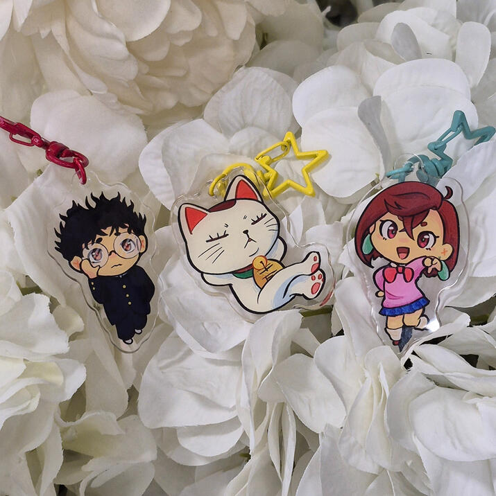 Dandadan acrylic keychains