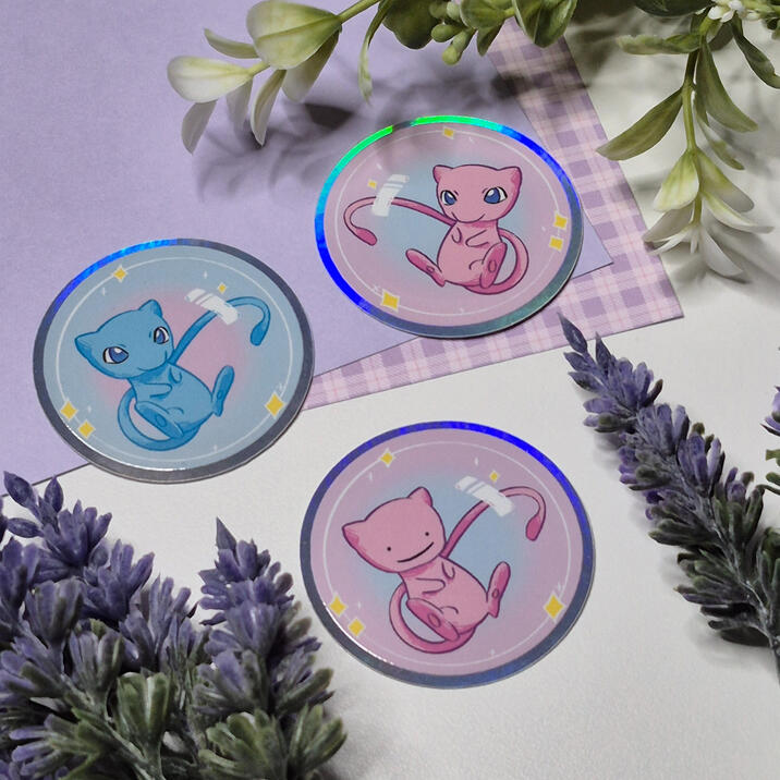 Mew stickers