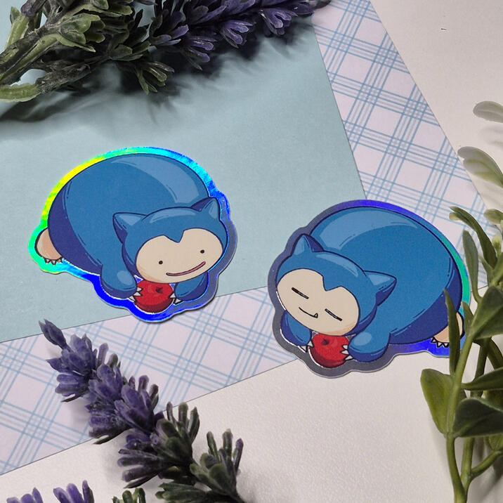 Snorlax stickers