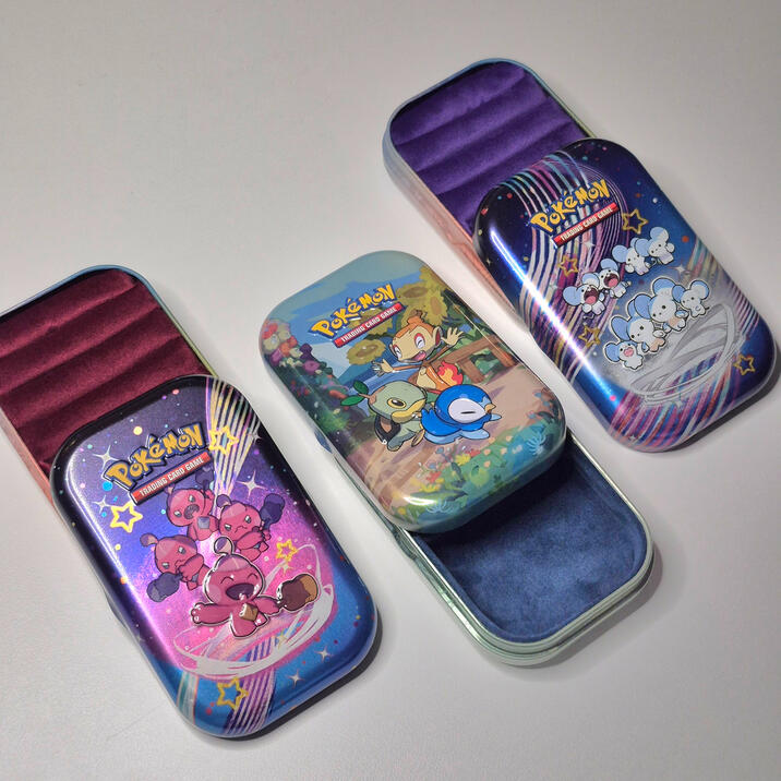 Pokemon Tin Jewelry Box